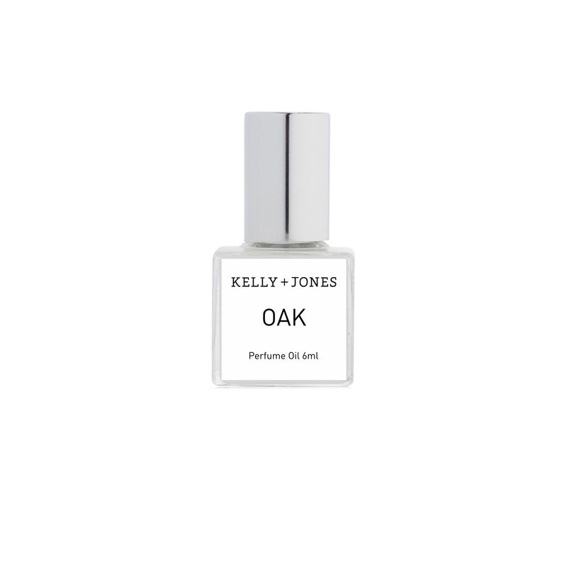 Blends Perfume Oil Oak front label on a white background