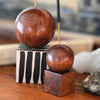 Wood incense holders made by our friends at R-KI-TEKT
