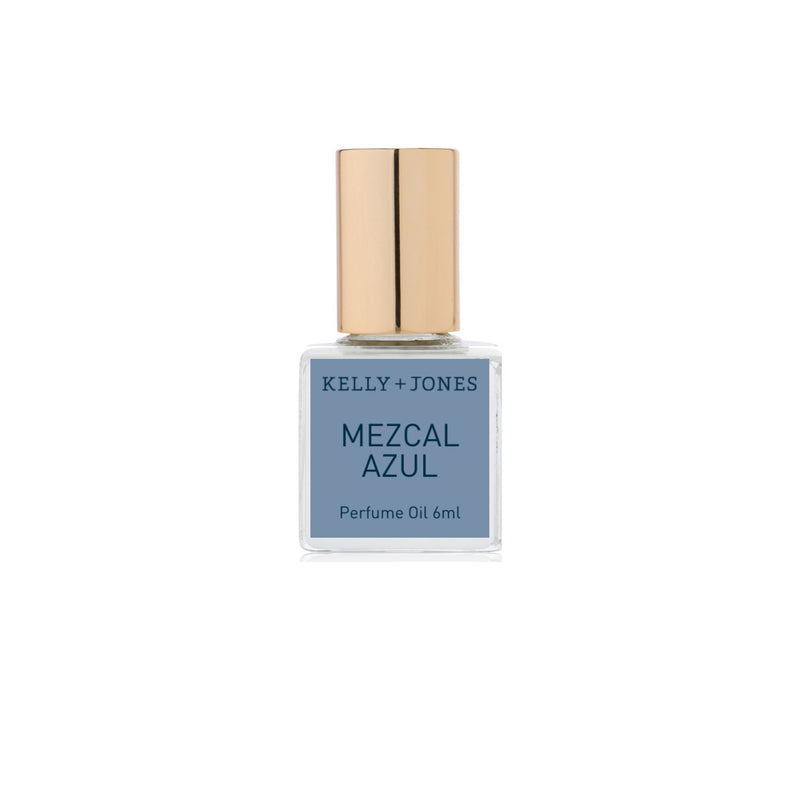 Mezcal Azul perfume oil roll-on bottle