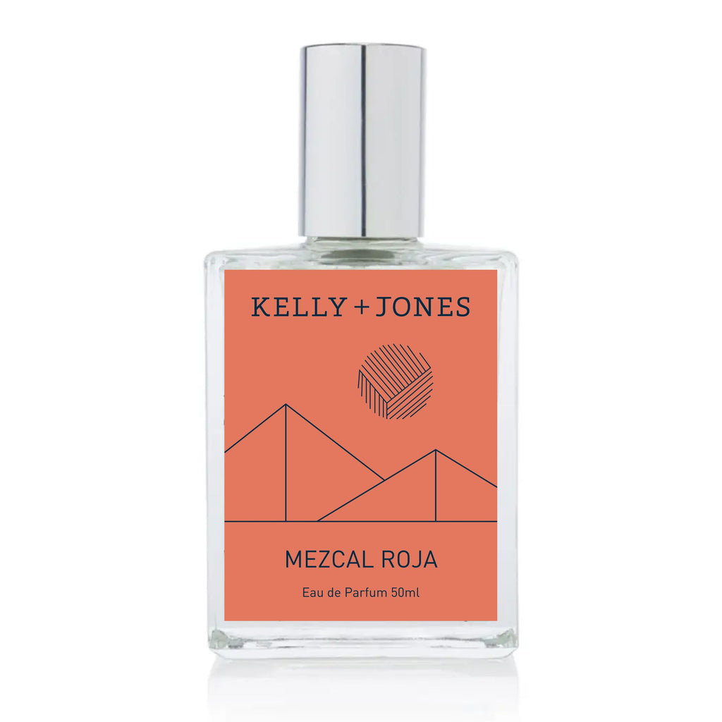 Mezcal Roja Eau de Parfum on a white backdrop